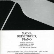 Reisenberg(P)Juilliard Sq: Live In Concert 1980-mendelssohn, Rachmaninov, Faure