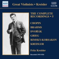 Fritz Kreisler Complete Recordings Vol.5 (1919-1924)