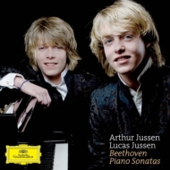 ١ȡ1770-1827/Piano Sonata 5 8 13 14  Arthur  Lucas Jussen +waldstein Variations (+dvd)