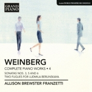 ٥륰1919-1996/Complete Piano Works Vol.4 Franzetti