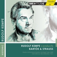 R.Strauss Also Sprach Zarathustra, Bartok Miraculous Mandarin Suite : R.Kempe / Stuttgart Radio Symphony Orchestra (1961)