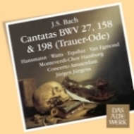 Cantatas Nos.27, 158, 198 : Jurgens / Hamburg Monteverdi Choir, etc
