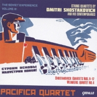 祹1906-1975/String Quartet 9 10 11 12  Pacifica Q +vainberg Quartet 6  (The Sovie
