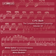 ХåϡC. P.E.1714-1788/Keyboard Concertos Vol.19 Spanyi(Cemb P) M. abraham / Concerto Armonico Budap