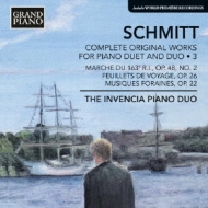 ߥåȡ ե1870-1958/Complete Original Works For Piano Duet  Duo Vol.3 Invencia Piano Duo