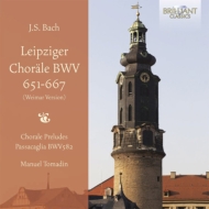 Хåϡ1685-1750/Leipzig Chorales Tomadin(Org)