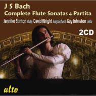 Хåϡ1685-1750/Flute Sonata 1-6 Partita For Solo Flute Stinton(Fl) D. wright(Cemb) Johnston(Vc)