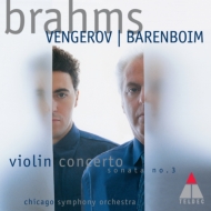 Violin Concerto, Violin Sonata No.3 : Vengerov, Barenboim / Chicago Symphony Orchestra