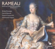 ラモー、ジャン＝フィリップ（1683-1764）/Pieces De Clavecin En Concerts： Procopio(Cemb) Bismuth(Vn) Lazarevitch(Fl)