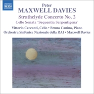 ޥ롦ǥԡ1934-2016/Strathclyde Concerto 2  Ceccanti(Vc) Maxwell Davies / Italian Rso +c