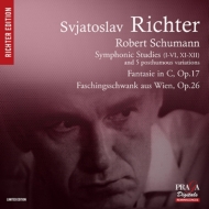 塼ޥ󡢥٥ȡ1810-1856/Symphonic Etudes Fantasy Faschingschwank Aus Wien S. richter(P) (Hyb)