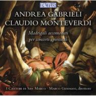 ƥǥ1567-1643/Madrigals Adapted For Use As Sacred Music Gemmani / I Cantori Di San Marco +a. g