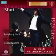 ドヴォルザーク（1841-1904）/Sym 9 ： Muti / Vpo +brahms： Double Concerto： Kuchl(Vn) Scheiwein(Vc) Beethoven