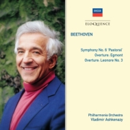 ١ȡ1770-1827/Sym 6  Ashkenazy / Po +egmont Leonore 3 Overture
