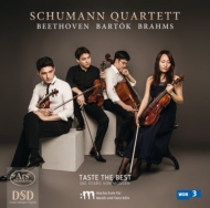 Schumann Q: Beethoven: String Quartet, 2, Brahms: Quartet, 1, Bartok: Quartet, 3,