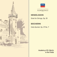 メンデルスゾーン（1809-1847）/Octet： Asmf Chamber Ensemble +boccherini： Quintet Op.37-7