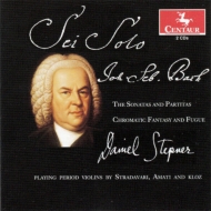 Хåϡ1685-1750/Sonatas  Partitas For Solo Violin Stepner +chromatic Fantasy  Fugue