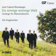 饤٥륬1839-1901/Du Sonnige Wonnige Welt-works For Men's Voices Die Singphoniker