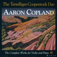 コープランド（1900-1990）/Comp. works For Violin ＆ Piano： The Terwilliger-cooperstock Duo
