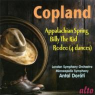 コープランド（1900-1990）/Appalachian Spring Billy The Kid Rodeo： Dorati / Lso Minneapolis O
