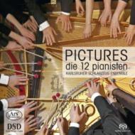 ॽ륰1839-1881/(Piano Ensemble)pictures At An Exhibition Die 12 Pianisten Karlsruhe Percussion