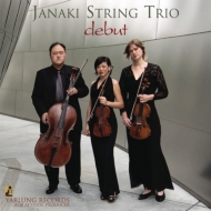 　オムニバス（室内楽）/Janaki String Trio： Debut-barabba Beethoven Lefkowitz Penderecki