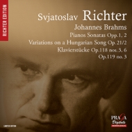 ֥顼ॹ1833-1897/Piano Sonata 1 2 Etc S. richter (1984 1963 1988) (Hyb)