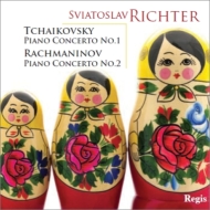 㥤ե1840-1893/Piano Concerto 1  S. richter(P) Karajan / Vso +rachmaninov Concerto 2  Wis