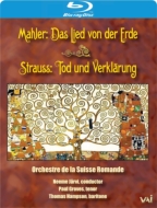 Mahler Das Lied von der Erde, R.Strauss Tod und Verklarung : Jarvi / Orchestre de la Suisse Romande, P.Groves, Hampson