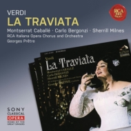 ǥ1813-1901/La Traviata Pretre / Rca Italiana Opera Caballe Bergonzi Milnes