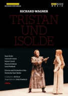 Tristan und Isolde : G.Friedrich, Kout / Deutschen Oper Berlin, Kollo, G.Jones, R.Lloyd, H.Schwarz, etc (1993 Stereo)(2DVD)