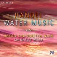 ヘンデル（1685-1759）/Water Music Etc： Huss / Haydn Sinfonietta Wien (Hyb)