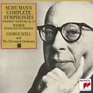 塼ޥ󡢥٥ȡ1810-1856/Comp. symphonies Szell / Cleveland O +manfred Overture Weber
