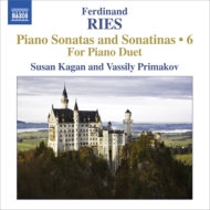 ꡼եǥʥȡ1784-1838/Piano Sonatas Sonatinas Vol.6-works For 4 Hands S. kagan Primakov