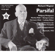 Parsifal : Knappertsbusch / Bayreuther Festspielhaus, Windgassen, Modl, G.London, etc (1952 Monaural)(4CD)