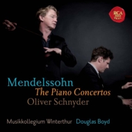 メンデルスゾーン（1809-1847）/Piano Concerto 1 2 In A Minor： O. schnyder(P) D. boyd / Musikkollegium Winterth