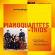 ١ȡ1770-1827/Piano Quartets Woo 36 Piano Trio 8 9  Milander Quartet
