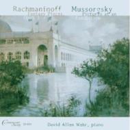 ムソルグスキー（1839-1881）/Pictures At An Exhibition： David Allen Wehr(P) +rachmaninov