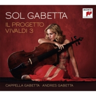 ǥ1678-1741/Cello Concertos Gabetta(Vc) A. gabetta / Capella Gabetta-il Progetto Vivaldi 3