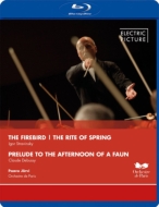 Stravinsky Le Sacre du Printemps, Firebird Suite, Debussy Prelude A L'apres-midi D'un Faune : P.Jarvi / Paris Orchestra
