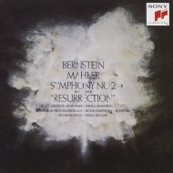 ޡ顼1860-1911/Sym 2  Bernstein / Lso S. armstrong J. baker +lieder Tourel(Ms) Nyp