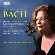Хåϡ1685-1750/Sonatas  Partitas For Solo Violin Kaakinen-pilch