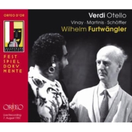 ヴェルディ（1813-1901）/Otello： Furtwangler / Vpo Vinay Martinis Schoffler Dermota Salzburg