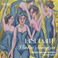 ヒンデミット（1895-1963）/Violin Sonatas： Becker-bender(Vn) P. nagy(P)
