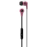 SKULLCANDY F INKD PINK:BLACK(MIC)