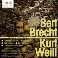 Complete Recordings Brecht Works : Lemya, Sinatra, K.Baker, B-Ruggeberg / (10CD)