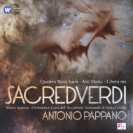 ヴェルディ（1813-1901）/Sacred Verdi-quattro Pezzi Sacri Etc： Pappano / St Cecilia Academic O ＆ Cho