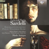 ǥå1963-/Baroque Concertos Psalm Chamber Music Sardelli / Modo Antiquo