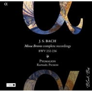 Masse Breves complete recordings BWV.232-236 : Pichon / Pygmalion (3CD)