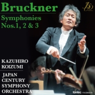 Symphonies Nos.1, 2, 3 : Kazuhiro Koizumi / Japan Century Symphony Orchestra (3CD)